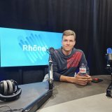 Malgré la déception de l'annulation de la PdG, Aurélien Gay avait le sourire dans notre émission Zone Mixte.